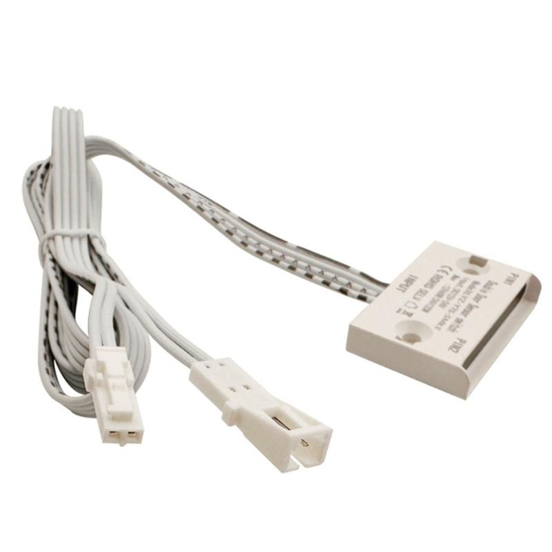 2Pcs Auto ON/OFF Door Open Sensors Switches Automatic Lighting Control Switches Cabinet Door Open/Close Sensors Switches