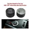 Black Silver Red Blue Car Engine Ignition Start Stop Switch Push Button, Compatible with BMW X3 X4 F25 F26 61319291691 (Color : F25 Old Black)