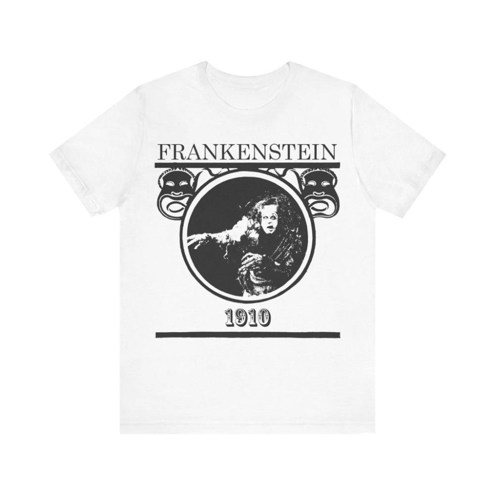 Frankenstein film d'horreur classique T-shirt film thriller style gothique Mode gothique T-shirt à manches courtes unisexe