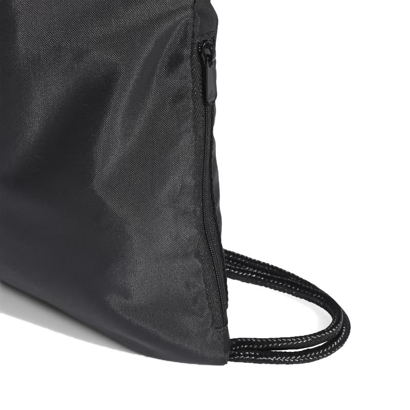 Adidas Tiro GS Drawstring Polyester Backpack Regular Unisex Couple Unisex Backpack Black DQ1068