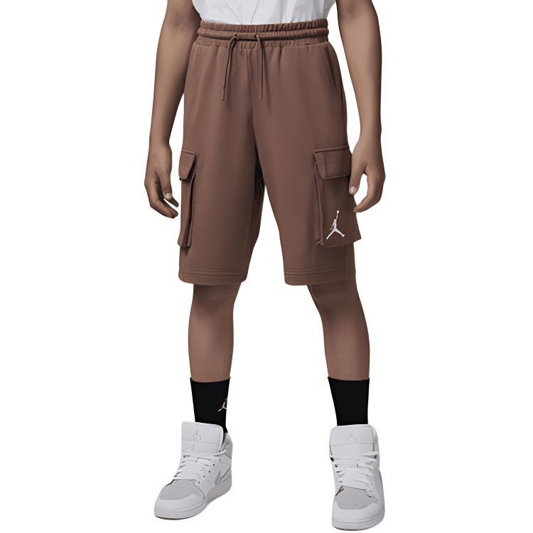 (GS) Air Jordan Jumpman Timeout Shorts Brown Kids FV2634-258 M