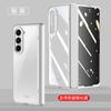 Applicable To Samsung Galaxy Z FOLD1 Folding Screen Mobile Phone Case FOLD 1 Case Film Integrated  Case Transparent Case
