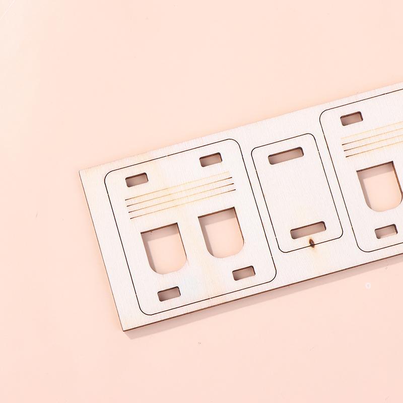 One Sets Interactive Wooden Cable Car Model Set Educational Science Toy for Imagination and Logical Thinking Hands On Learning Toy