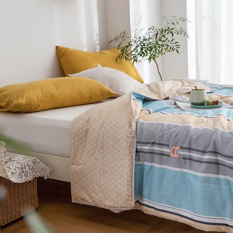 FIRS Atmungsaktive Maschinenwaschbare Polyester Sommerdecke