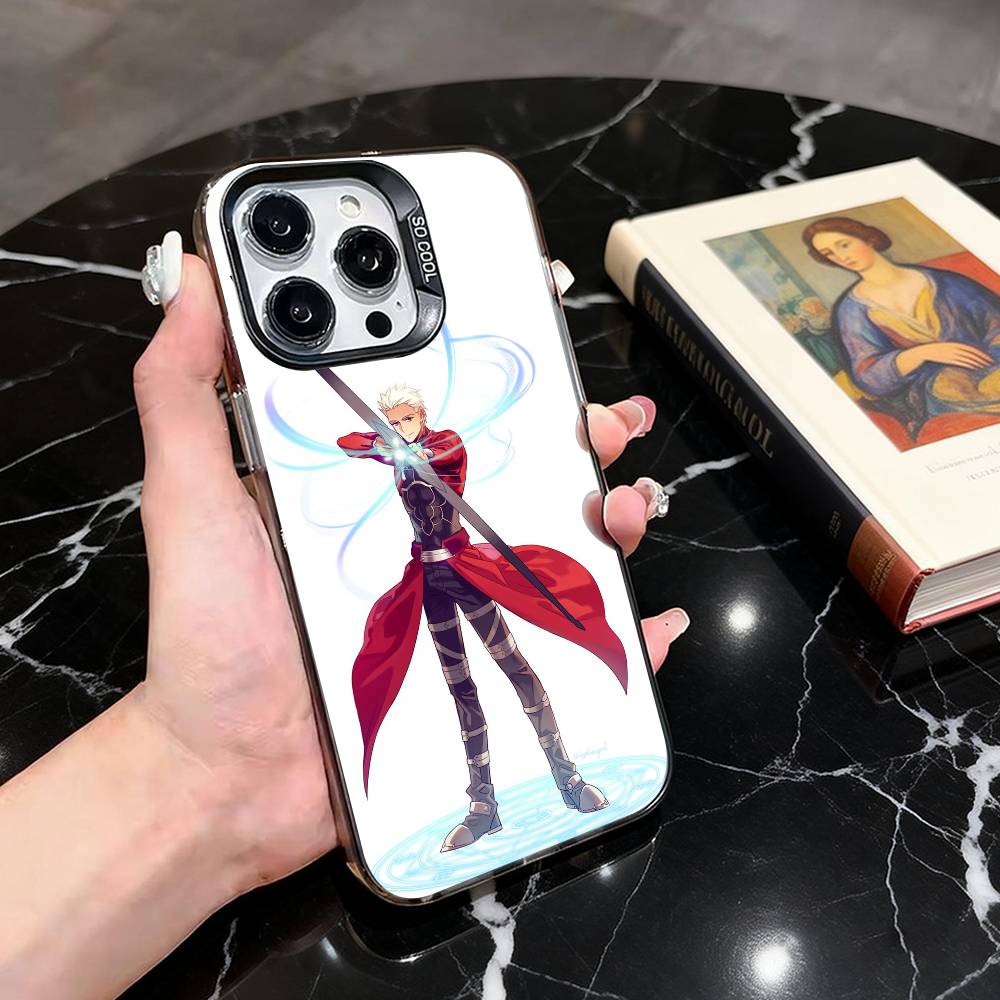 Fate zero Stay N-Night S-Shirou Phone Case For iPhone 17,16,15,14,13,12,11 Plus,Pro Max,XS,Colorful Silver Black Cover