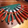German Multifunctional Electrician Pliers: Wire Cutters, Diagonal Cutting, Needle-Nose, and Stripping Pliers