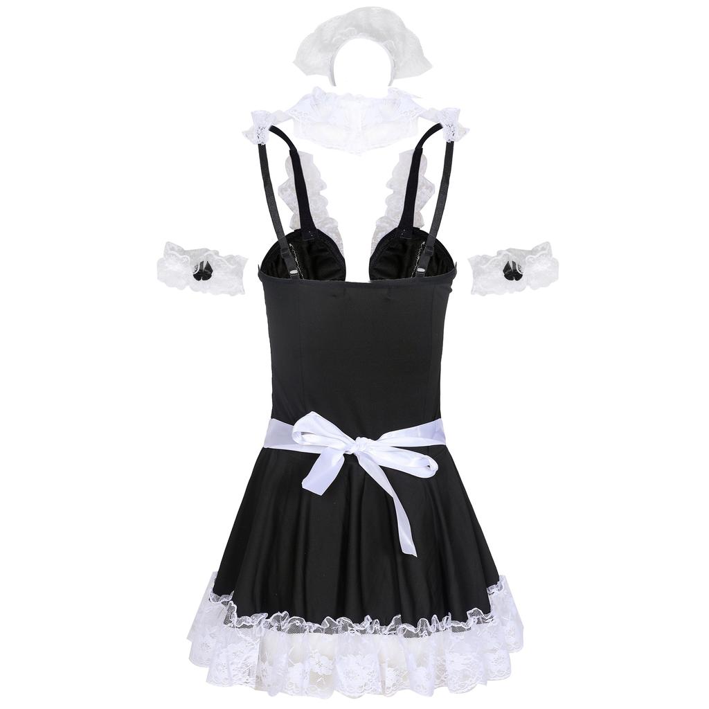 S-XXL Cosplay Maid Outfit, Sex Uniform, Maid Outfit, Maid Outfit Cosplay Sex Underwear