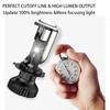 Y6 Projector Lens H4 White LED High/Low Beam Headlight Bulbs (universal)