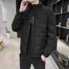 Новая мужская хлопковая одежда осень-зима 2025, повседневная хлопковая одежда, мужские пуховики, стеганые куртки, куртки-пуховики, воротники-стойки