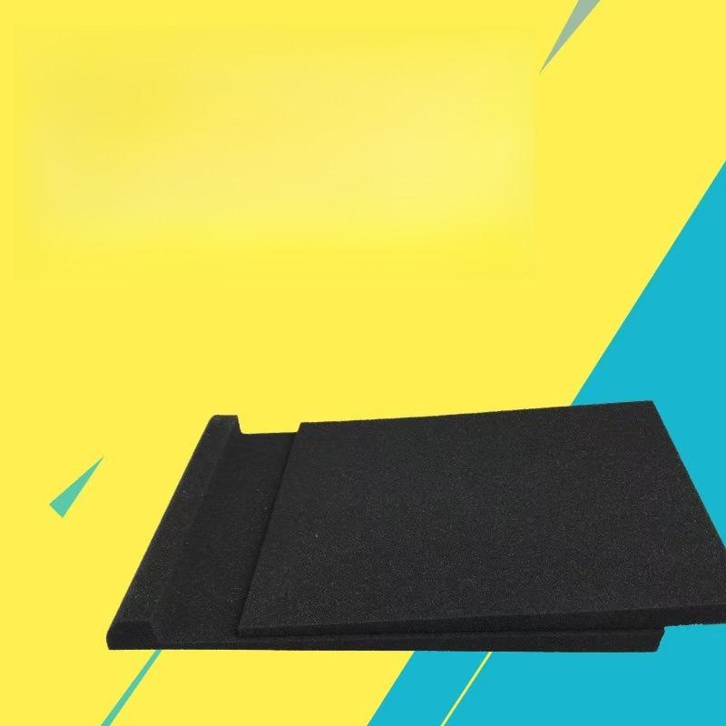 11x11x1.1cm High Density Acoustic Isolation Foam Pads, Monitor Speaker Shockproof Sound Insulation Mats for Recording Studio
