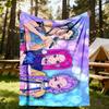 1pc K-Pop Stars Outdoor Blanket Lightweight Flannel, All-Season Use for Sofa, Bed, Travel, Camping, Living Room, Office, Couch050