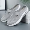 Women's Shoes Versatile Casual Shoes Breathable Toe Caps Half-slippers One-step Lazy Shoes Soft-soled Single Shoes