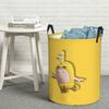 Laundry Collector Cartoon Oddbods Cute Foldable Laundry Basket Home Organizer Children Washing Basket Home Organizer