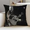 Country ZZach BryanS Cushion Cover Breathable and skinfriendly linen pillowcase square removable and washable cushion