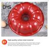Non-Stick Cake Mold 9.5 Inch Round Carbon Steel Fluted Tube Pan for Pound Cakes Baking Mold for Jello Gelatin Chocolate Pudding Heavy Duty Bakeware