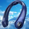 Portable Neck Fan That Blow Cold Air, LED Display, Rechargeable Hands-Free Wearable Cooling Personal Fan, 5 Speed, Neck Support, Bladeless Neck Air