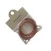 Korean Style Translucent Phone Cord Hair Tie - Seamless & Fashionable for Women