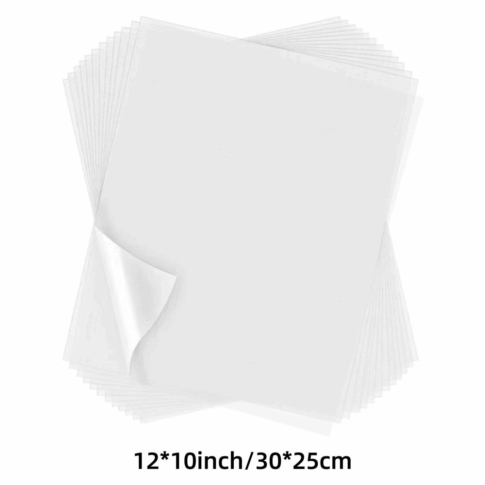 100Pcs DIY Crafts Water-soluble Embroidered Film Handmade Printable Lining Cloth  for Sewing Lovers