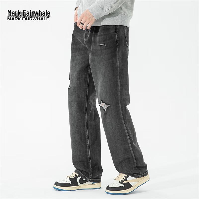 

Мужские рваные прямые джинсы Mark Fairwhale XL