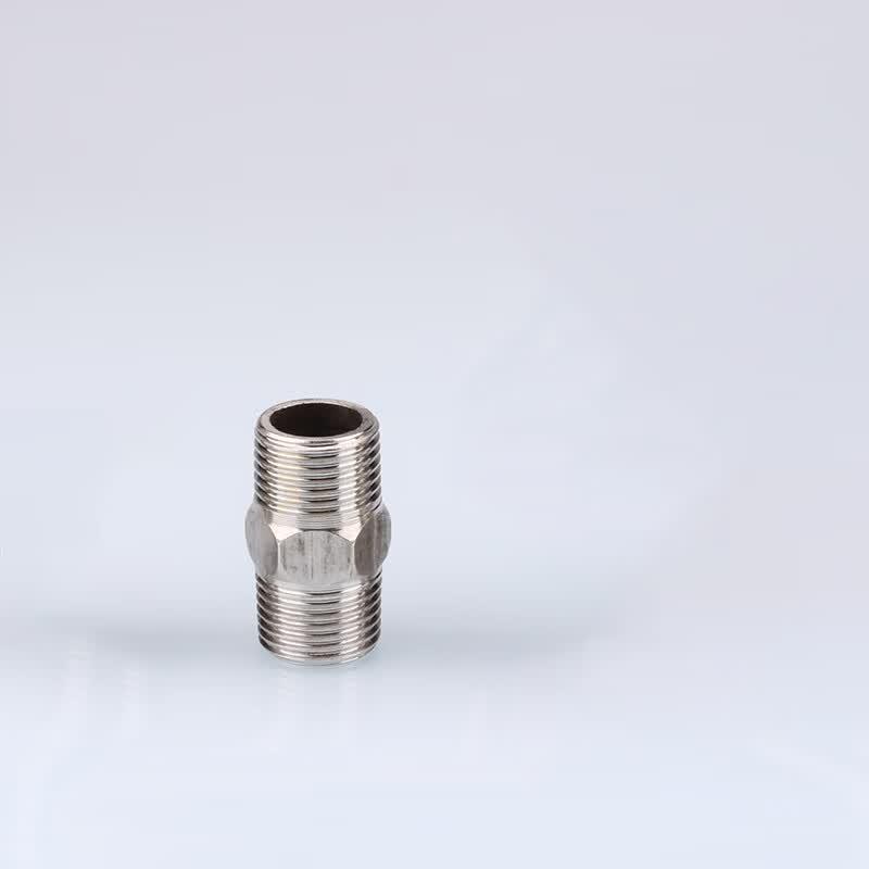 Stainless Steel Double Male Thread Nipple