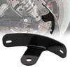 Steel Motorcycle Support Black Motorcycle Cured Vertical Side Mount Licese Plate Holder Bracket