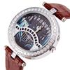 Orologio Ponte degli Amanti Diamante Quarzo Cinturino Orologio da Donna Ponte degli Amanti Poetico Orologio alla Moda