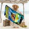 Scooby-doo Mystery Van Durable Beach Towel Portable Oversized, foldable, portable, travel beach towel Outdoor Accessory