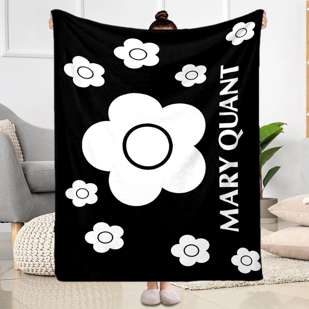 Flower Power Fashion Blanket Comfortable Perfect for Chair Sofa Office Chair for All Occasions Modern Style Gifts For Family Or Friends