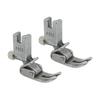 2PCS Heavy Duty Steel Sewing Presser Feet Industrial Sewing Machine Accessories for Shirts Curtains Bedding Stitching