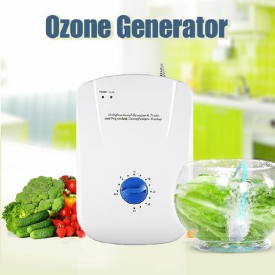 400mg/h Generator portabil de ozon acasă Ozonator ionizator sterilizator Timer Purificatoare de aer Ulei Legume Carne Proaspătă Purificare