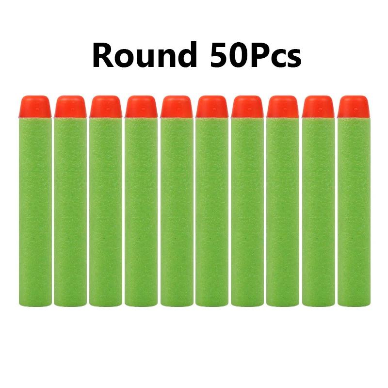 EVA Soft Round Suction Head Refill Darts Bullets for Nerf Gun Kids Toy Guns Accessories Bullets for Nerf Series Blasters Xmas