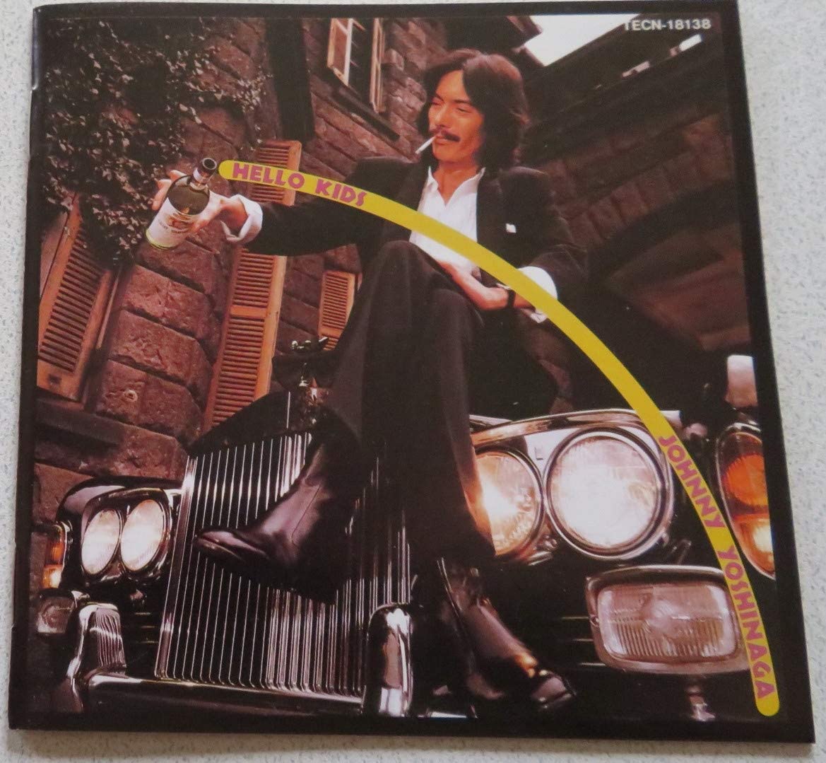 

CD JOHNNY YOSHINAGA HelloKids TECN18138 Japan Japanese PopRock Used