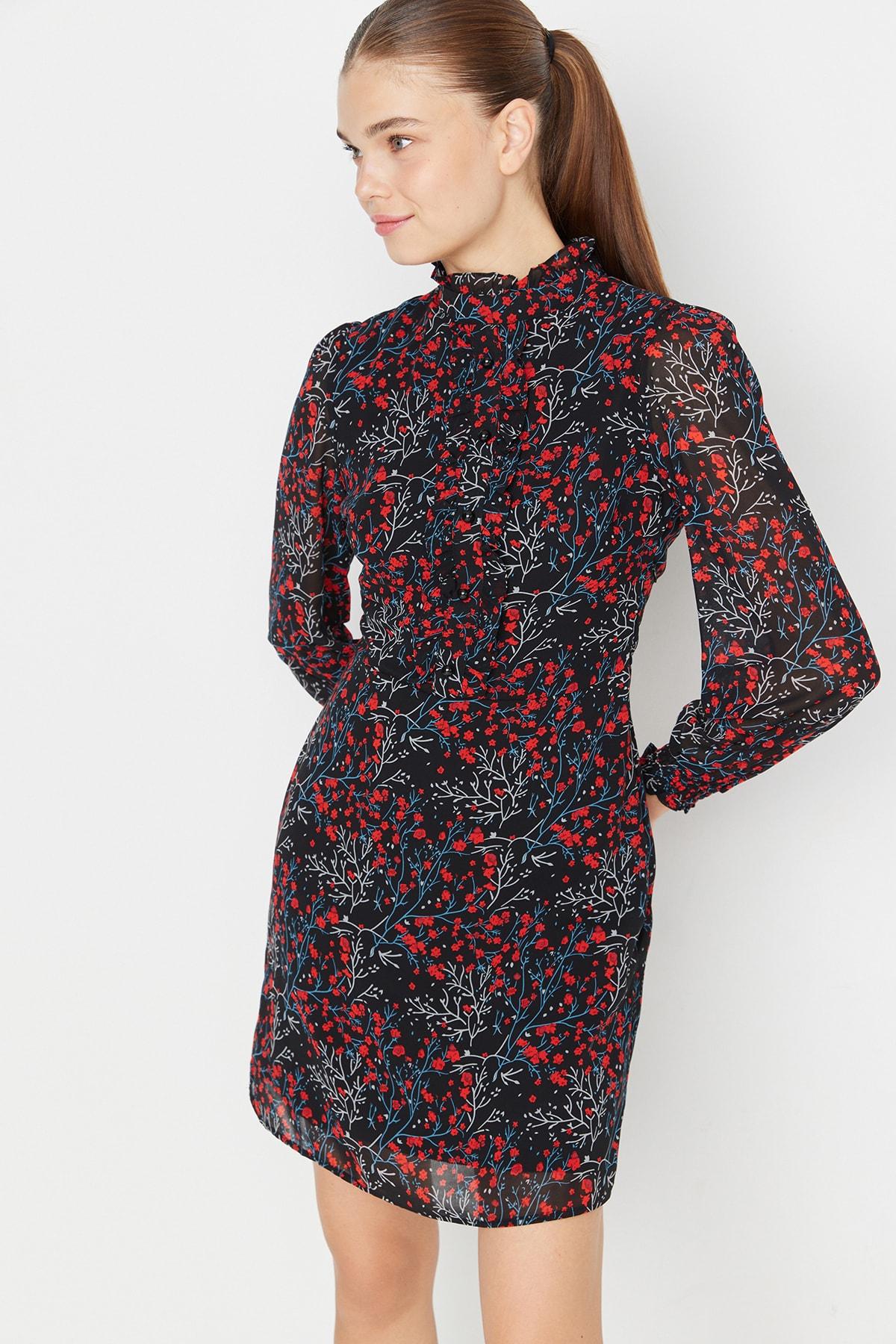 

Платье - Черный - А-силуэт