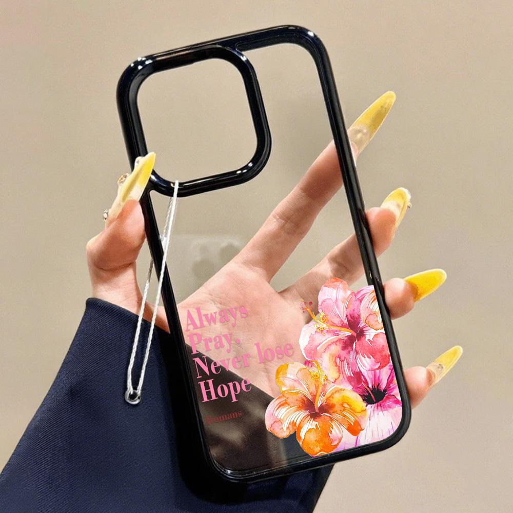 Acrylic Phone Case for iPhone 11 12 13 14 Pro 12 14 16 Pro Max for Samsung A16 A36 A56 S24 FE High-quality Painted Anti-fall Mobile Phone Case