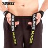Aolikes 1 Pair Weight Lifting Wrist Straps Fitness Bodybuilding Training Gym Crossfit Lifting Straps With Non Slip Flex Gel Grip