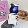 Cute Cartoon Love Heart Case for Samsung Galaxy Z Flip 6  4 3 Glitter Ultra Slim Shockproof Ins Korean Cover for Samsung Flip6
