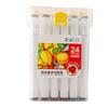 24 Colors Paint Markers Dual Tip Quick Drying Paint Markers Pens for Wood Rock Painting Canvas Stone Glass Ceramic DIY