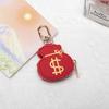 Cute Bag Pendant Leather Coin Purse Keychain Charm Panda Keychain Purse  Fashion Accessories