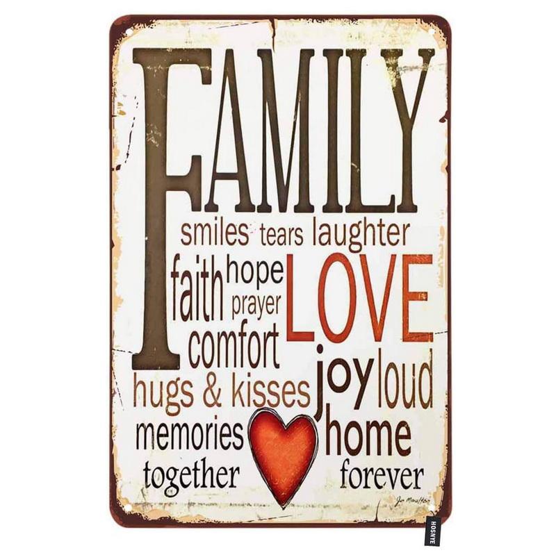 Retro Everything is Going to be Ok Metal Craft Positive Inspiration Vintage Metal Tin Signs for Cafes Bars Pubs Wall Decorative
