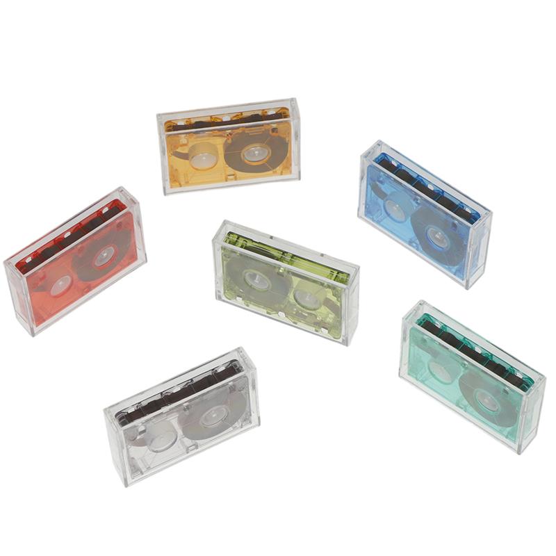 5*3.4Cm Standard Cassette Blank Tape Player Empty 60 Minutes Magnetic Audio Tape Recording For Speech Music Recording