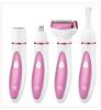 4-in-1 Women's Electric Shaver with USB Charging - Eyebrow Trimmer, Hair Removal for Sideburns, Underarms, Legs, and Bikini Area
