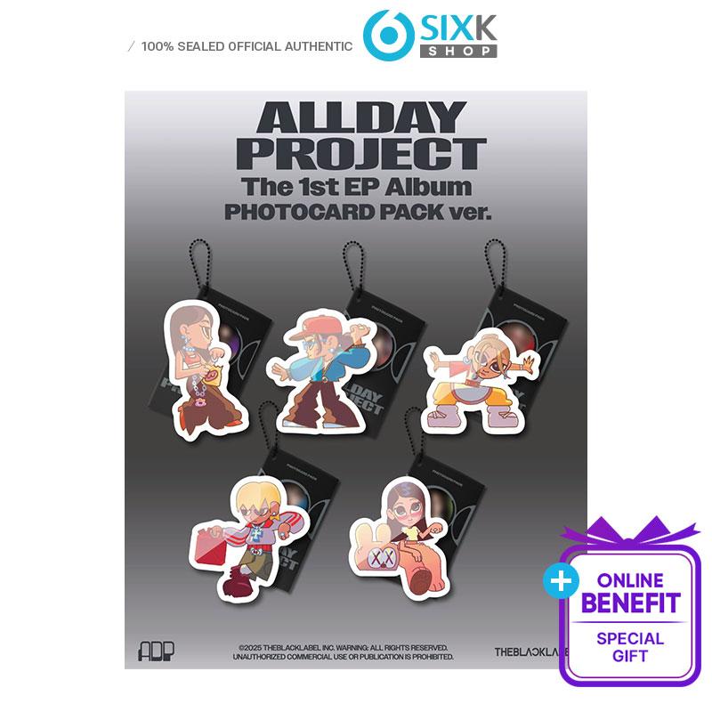 

[Предзаказ] ALLDAY PROJECT - Первый EP-альбом [Allday Project] Версия с набором фотокарточек(Онлайн-преимущество) POB YG SELECT SET 5EA