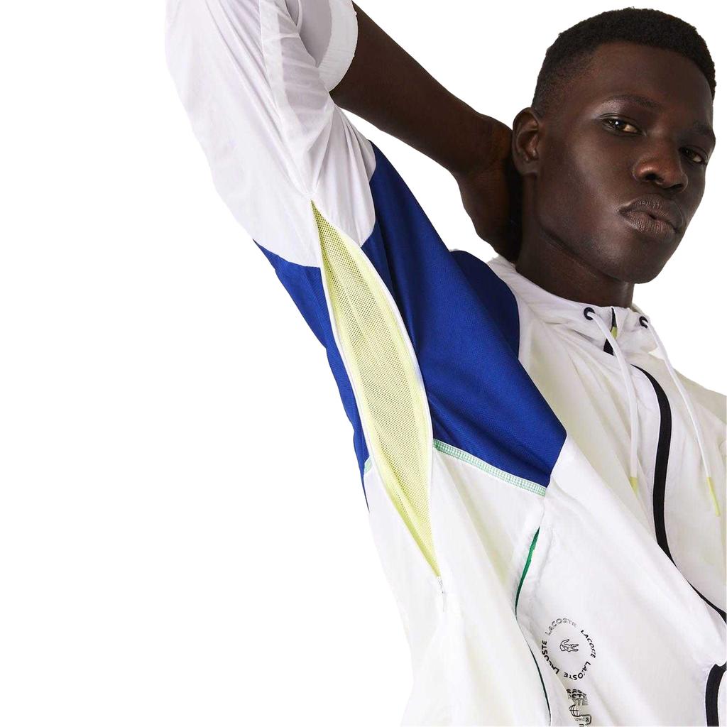 Lacoste Men's Colour Block Wind Resistant Jacket