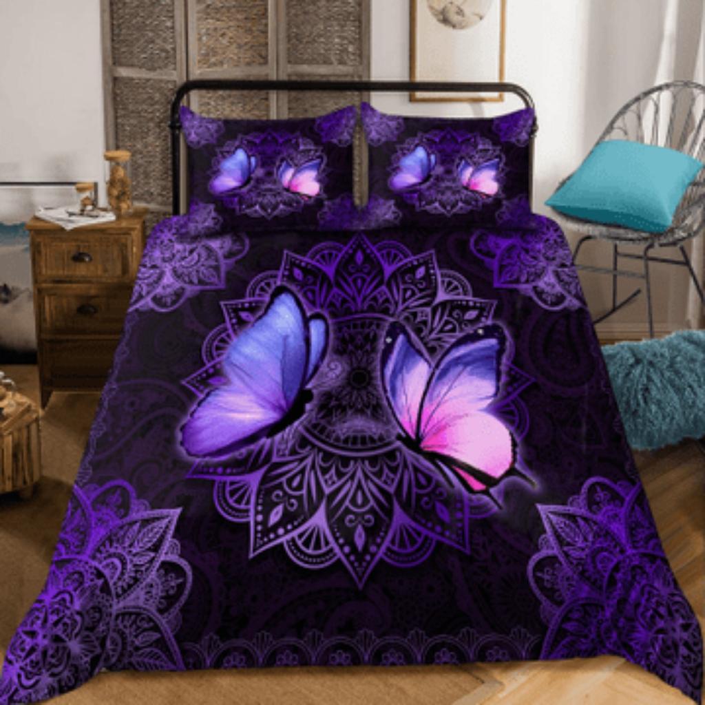 Quilt Cover Set Tmarc Tee Aboriginal Naidoc Week Purple Turtles Get Up Stand Up Show Up Bedding Cover