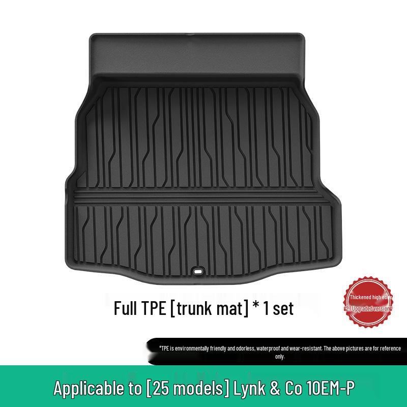 Custom TPE Floor & Trunk Mats, Stain-Resistant, Fits 25 Lynk & Co 10 Models, EM-P.