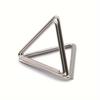 Triangular Name Card Holders, Hotel Table Number Stands, Desktop Note Clips, Upright Metal Message Clips, Postcard and Wedding Photo Clips in Rose Gol