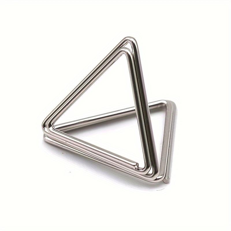 Triangular Name Card Holders, Hotel Table Number Stands, Desktop Note Clips, Upright Metal Message Clips, Postcard and Wedding Photo Clips in Rose Gol
