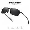 Ultra Light 11g TR90 Frameless Polarized Sunglasses - Flexible & Comfort Fit, Square Shape for Driving, Fishing, Outdoor
