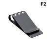 Fashion Stainless Steel Money Clip - Compact Cash And Credit Card Holder Metal Clip Wallet Id Card Clip