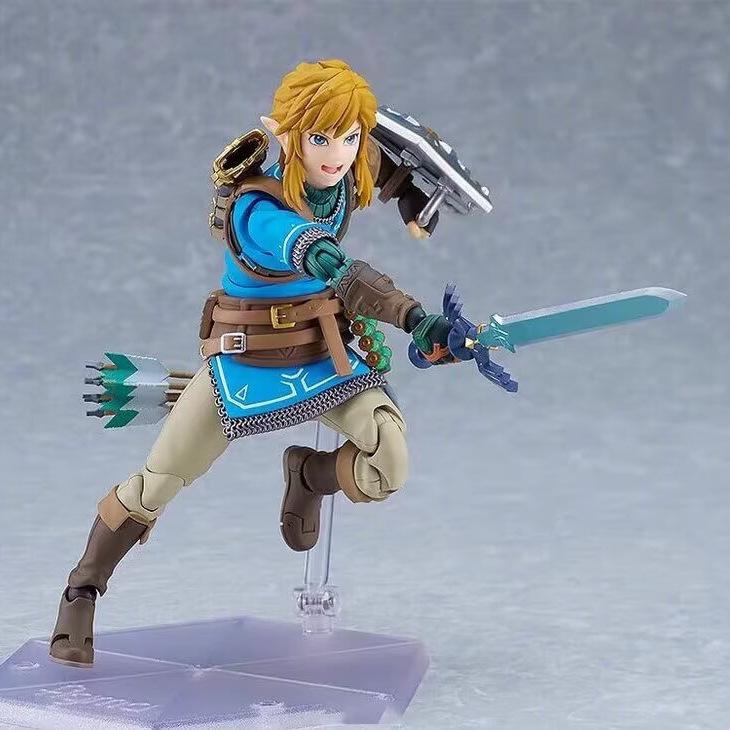 The Legend Of Zelda Figure Link Action Figures Figma 626 Figurine Doll Desk Decora Statue Collection Models Toys Hobby Gifts